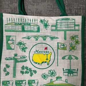 NWT…Green and Yellow Masters Tote Bag